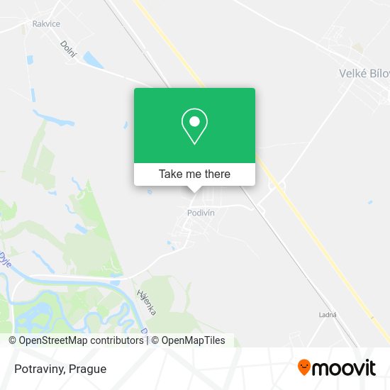 Карта Potraviny