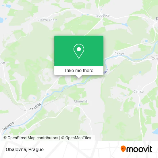 Карта Obalovna