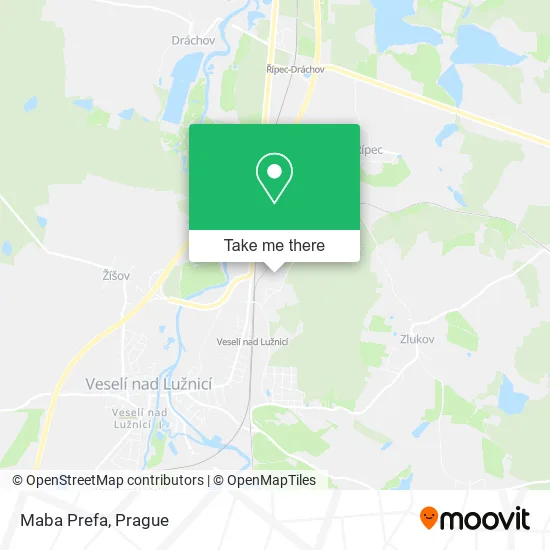 Карта Maba Prefa