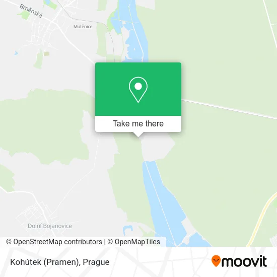 Карта Kohútek (Pramen)