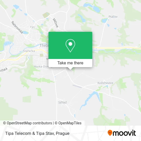 Карта Tipa Telecom & Tipa Stav
