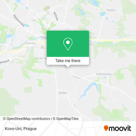 Карта Kovo-Uni