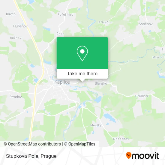 Карта Stupkova Pole