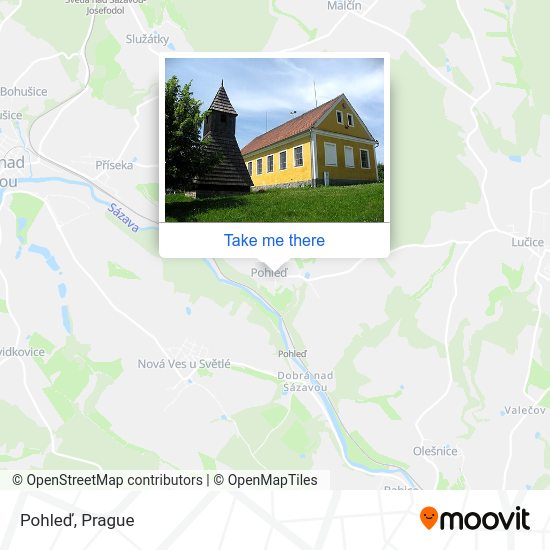 Карта Pohleď