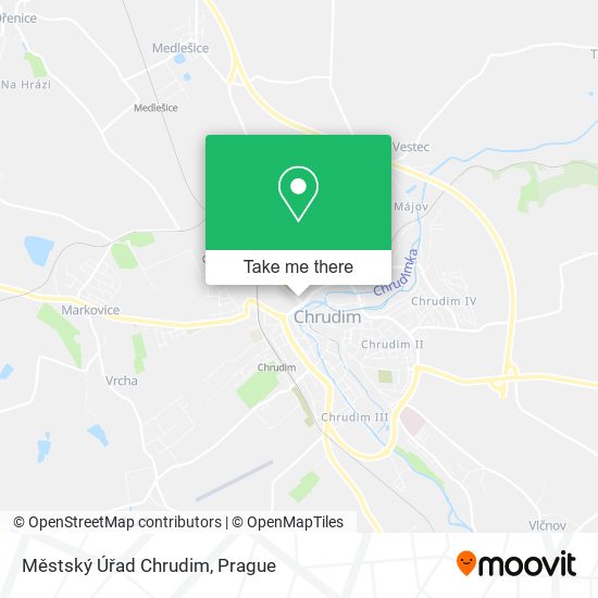 Městský Úřad Chrudim map