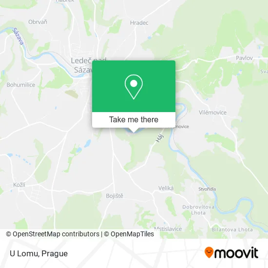 Карта U Lomu