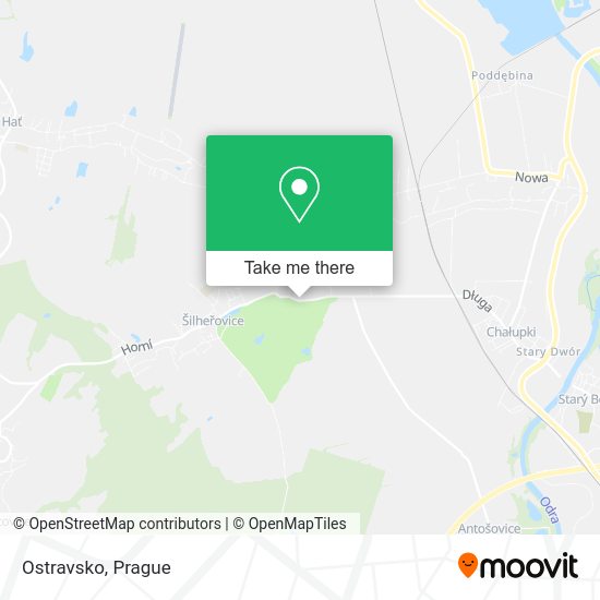 Карта Ostravsko