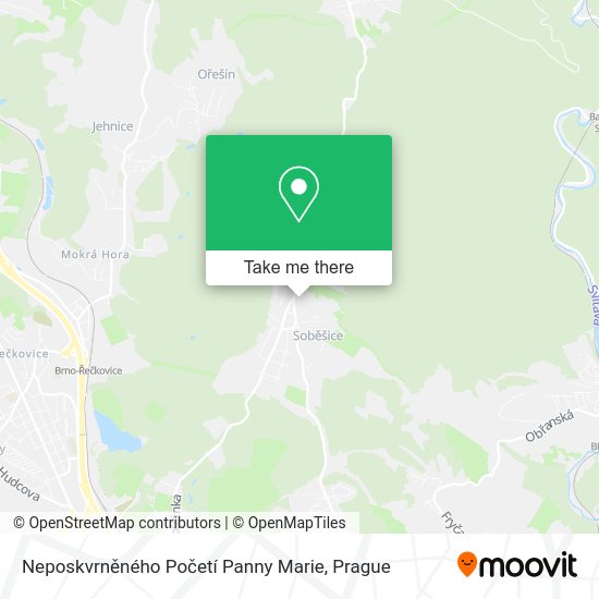 Neposkvrněného Početí Panny Marie map