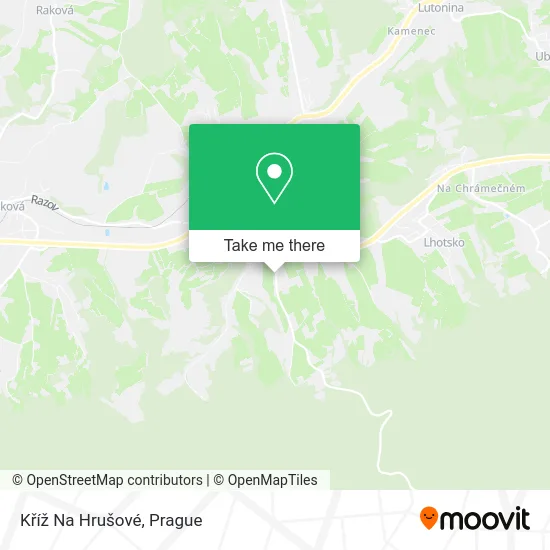 Kříž Na Hrušové map