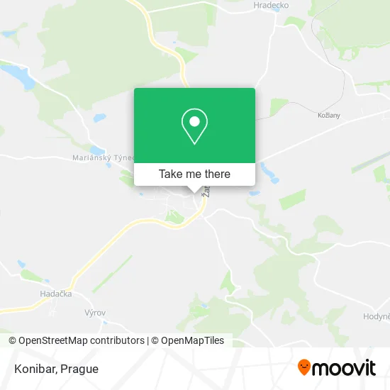 Карта Konibar