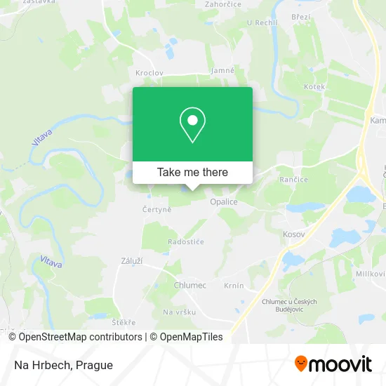 Карта Na Hrbech
