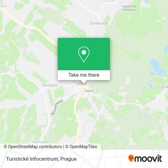 Turistické Infocentrum map