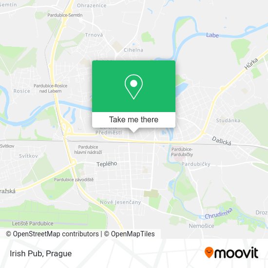 Карта Irish Pub