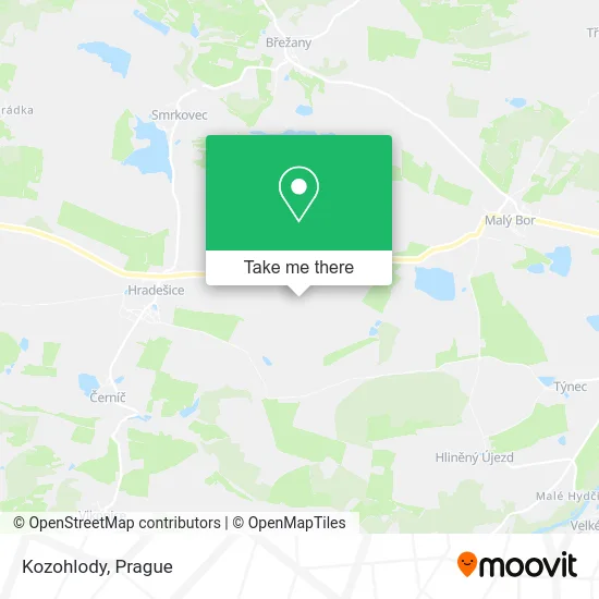 Карта Kozohlody