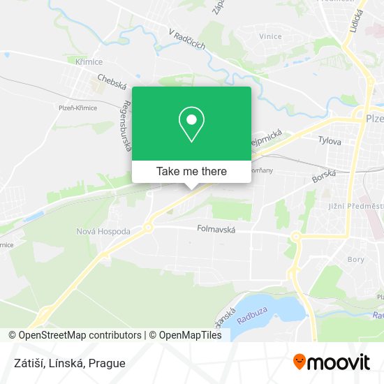 Zátiší, Línská map