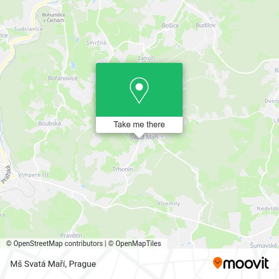 Mš Svatá Maří map