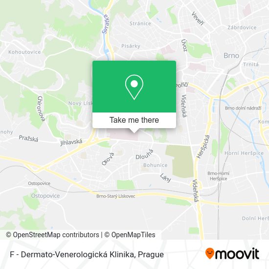 F - Dermato-Venerologická Klinika map
