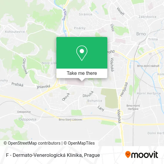 F - Dermato-Venerologická Klinika map