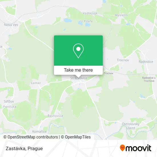 Карта Zastávka