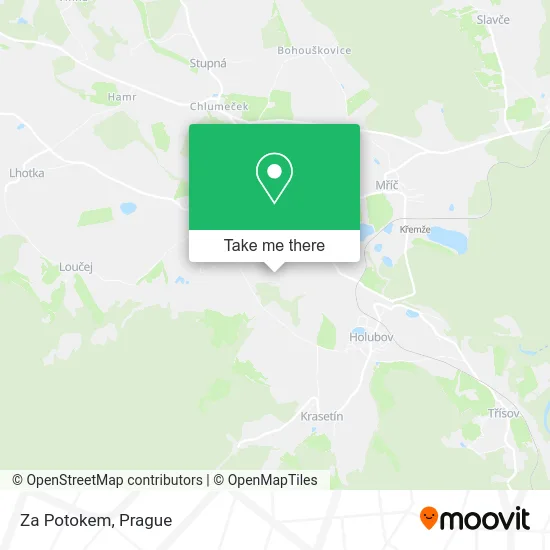 Карта Za Potokem