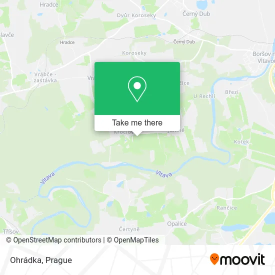 Карта Ohrádka