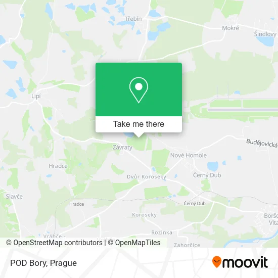 Карта POD Bory