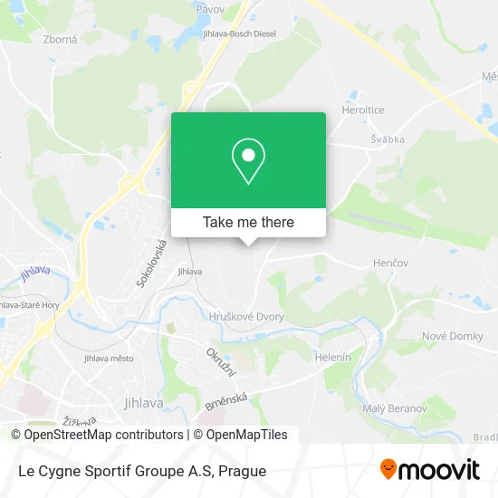 Карта Le Cygne Sportif Groupe A.S