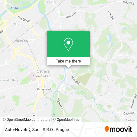 Auto-Novotný, Spol. S R.O. map