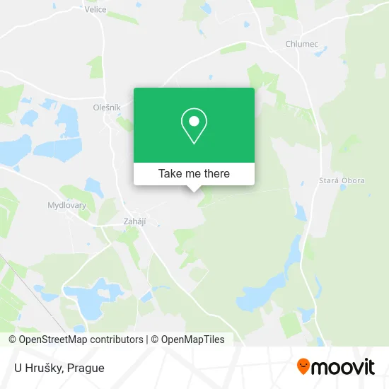 Карта U Hrušky