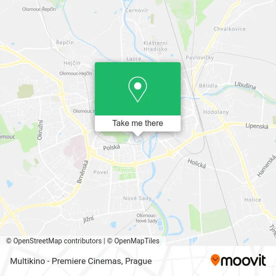 Карта Multikino - Premiere Cinemas