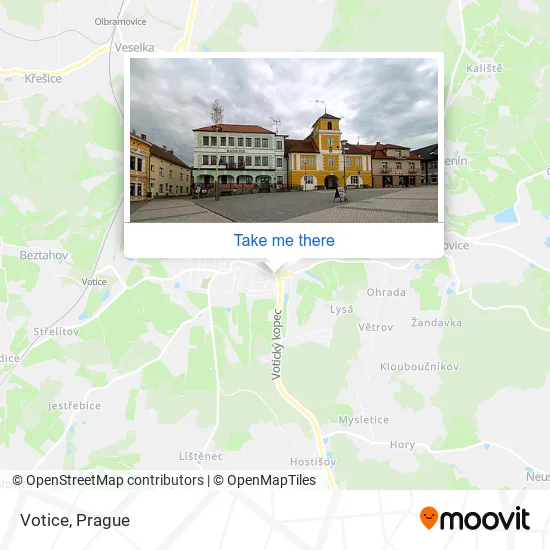 Карта Votice
