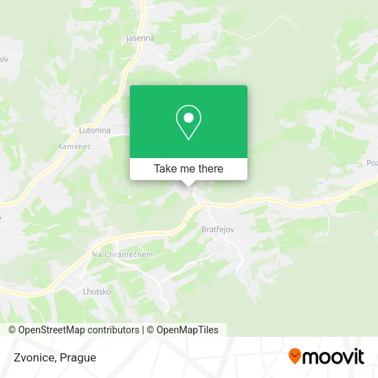 Карта Zvonice