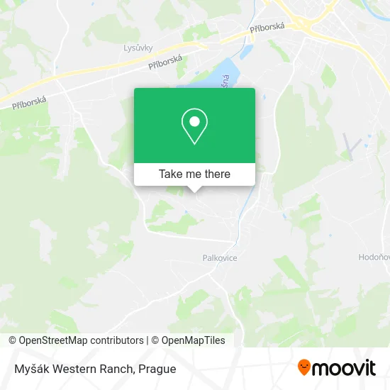 Карта Myšák Western Ranch