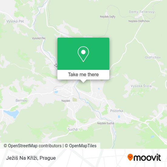 Ježíš Na Kříži map