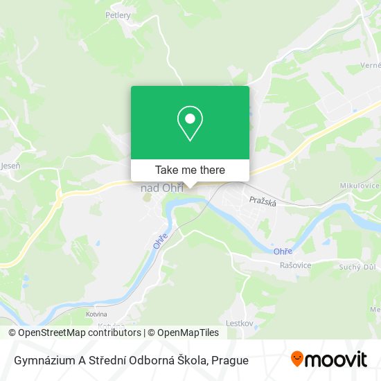 Gymnázium A Střední Odborná Škola map