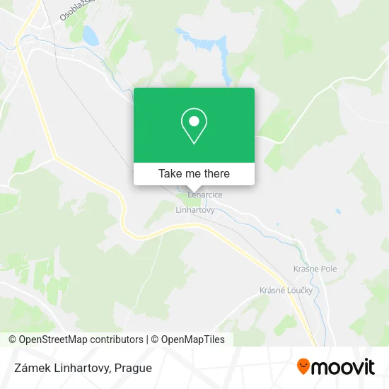 Карта Zámek Linhartovy