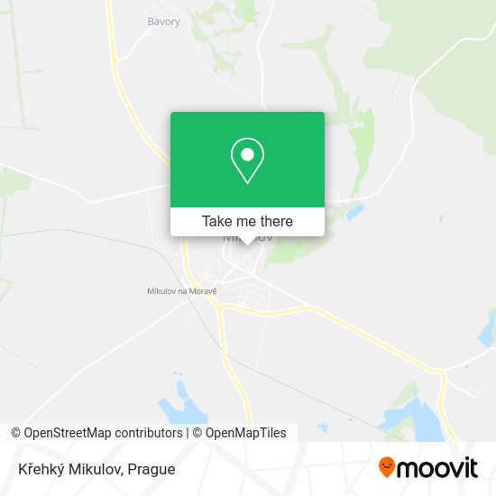 Křehký Mikulov map