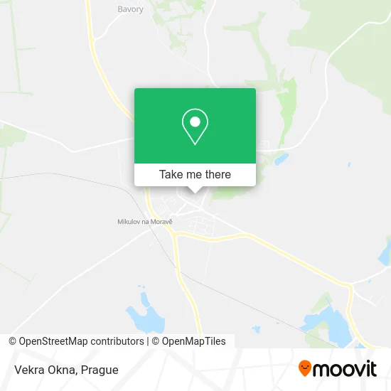 Карта Vekra Okna