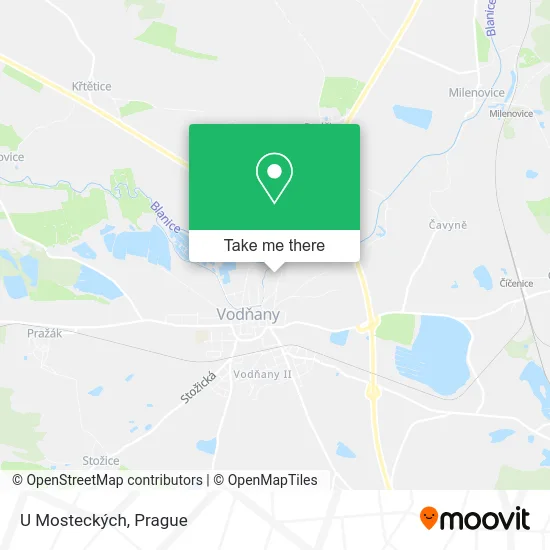 Карта U Mosteckých