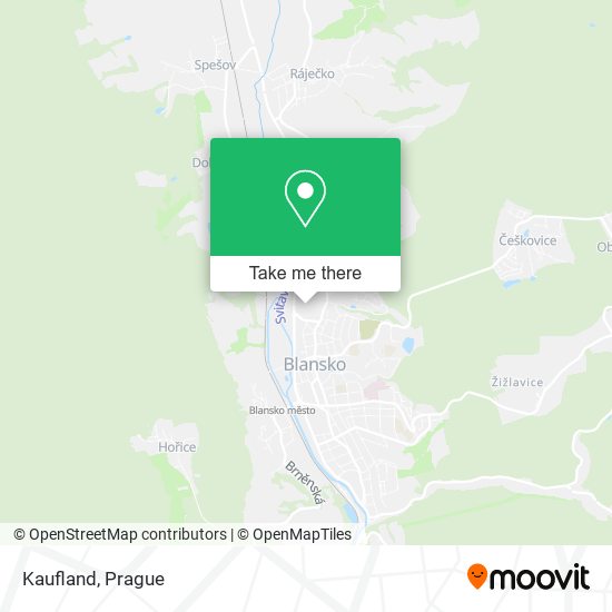 Kaufland map