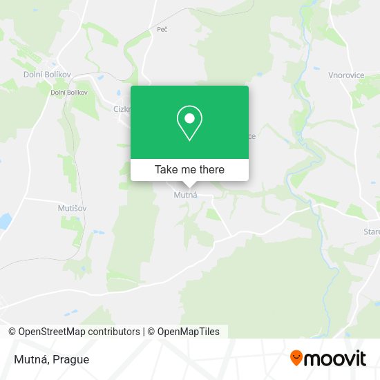 Карта Mutná