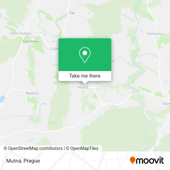 Карта Mutná