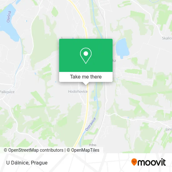 Карта U Dálnice