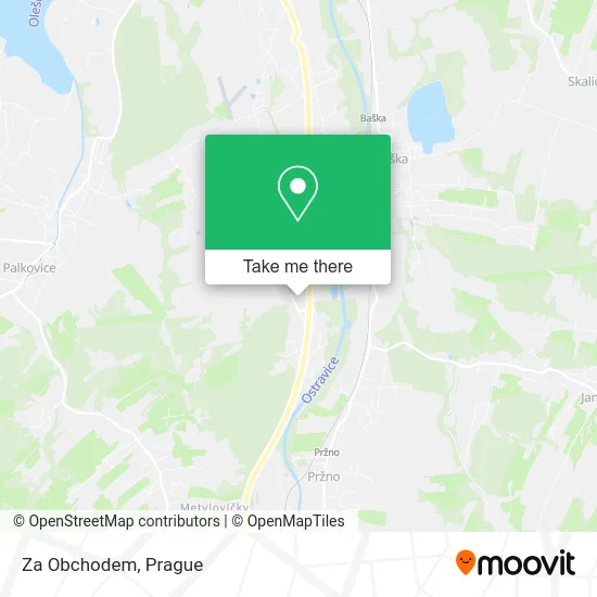 Карта Za Obchodem