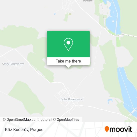 Kříž Kučerův map