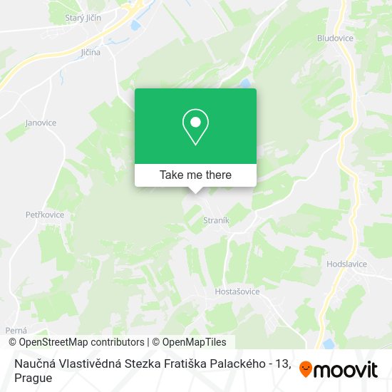Naučná Vlastivědná Stezka Fratiška Palackého - 13 map