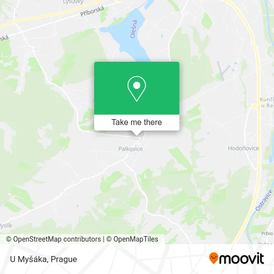 Карта U Myšáka