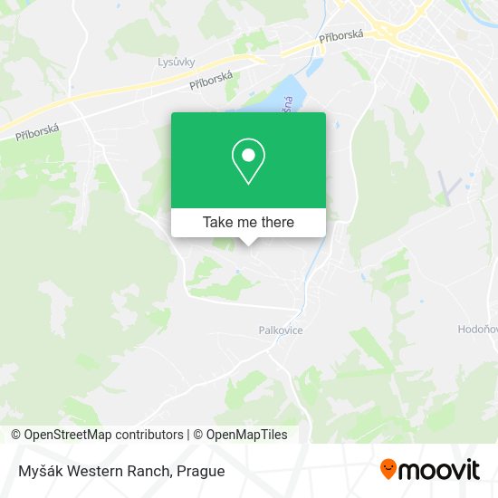 Карта Myšák Western Ranch