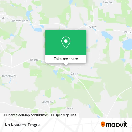 Карта Na Koutech