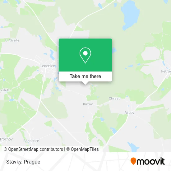 Карта Stávky
